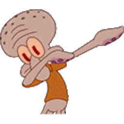 Party Squid — cartoon emoji for Slack & Discord (Discord)
