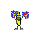 Banana Cheer — cartoon emoji for Slack & Discord
