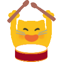 Meow Drums — cat emoji for Slack & Discord