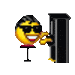 Piano 3 — cartoon emoji for Slack & Discord (Discord)