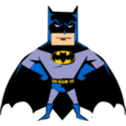 Batman — cartoon emoji for Slack & Discord (Discord)