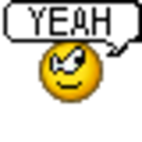Yeah 2 — cartoon emoji for Slack & Discord