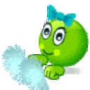 Cheer Pompom — cartoon emoji for Slack & Discord