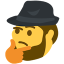 Abraham Thinkin — cartoon emoji for Slack & Discord (Discord)