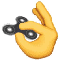 Fidget Spinner — gesture emoji for Slack & Discord (Discord)