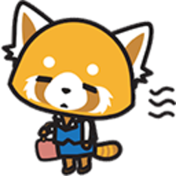 Aggretsuko Metal — cartoon emoji for Slack & Discord (Discord)