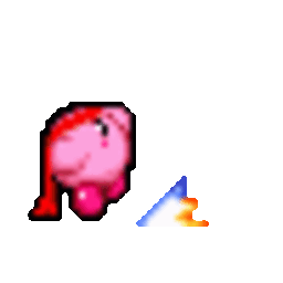 Fighter Kirby — cartoon emoji for Slack & Discord (Discord)