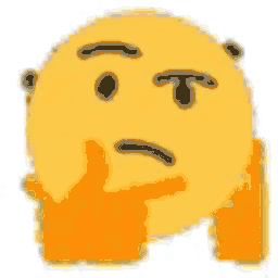Thinking Face Rotating — thinking emoji for Slack & Discord (Discord)