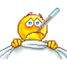 Sick 4 — cartoon emoji for Slack & Discord (Discord)