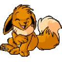 Eevee Giggle2 — cartoon emoji for Slack & Discord
