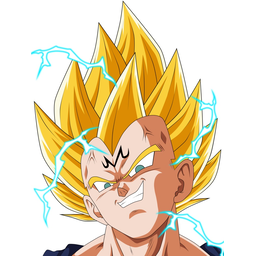 Vegeta — cartoon emoji for Slack & Discord (Discord)