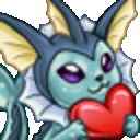Vaporeon Love — pokemon emoji for Slack & Discord