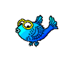 Wanda Fish — cartoon emoji for Slack & Discord