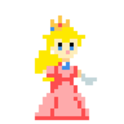 Princess Peach — princess emoji for Slack & Discord (Discord)