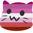 Meow Lesbian — cat emoji for Slack & Discord