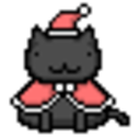Xmas Cat — cartoon emoji for Slack & Discord