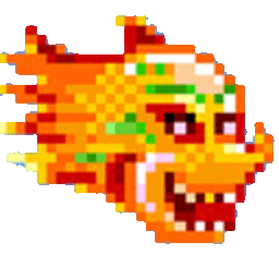 Yahoo Games Dragon — cartoon emoji for Slack & Discord (Discord)