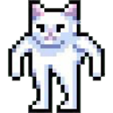 Cat Standing — cartoon emoji for Slack & Discord