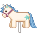 Carousel Horse 2 — cartoon emoji for Slack & Discord
