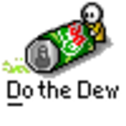 Do The Dew — logo emoji for Slack & Discord (Discord)