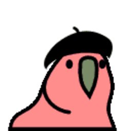 Beret Parrot — cartoon emoji for Slack & Discord (Discord)