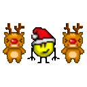 Xmas Dance — reindeer emoji for Slack & Discord