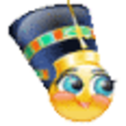 Nefertiti — cartoon emoji for Slack & Discord (Discord)