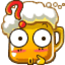 Confused Beer — confused emoji for Slack & Discord
