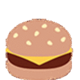 Burger Fast — cartoon emoji for Slack & Discord (Discord)
