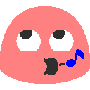 Blob Rina Whistle — blob emoji for Slack & Discord