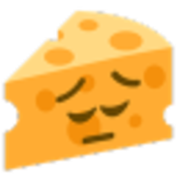 Cheese Sad — cheese emoji for Slack & Discord (Discord)
