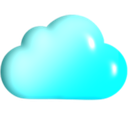 Omo Cloud — blue emoji for Slack & Discord