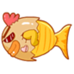 Fish — cartoon emoji for Slack & Discord (Discord)