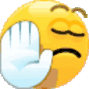 Talk To The Hand emoji for Slack & Discord