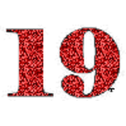 Red Glitter Number 19 — red emoji for Slack & Discord (Discord)