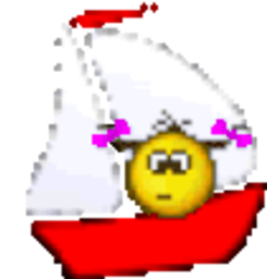 Seasick Sailing — boat emoji for Slack & Discord (Discord)