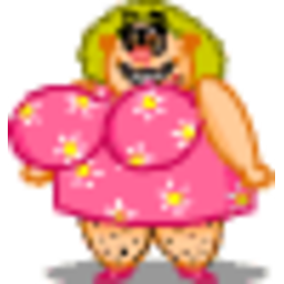 Fat Lady — cartoon emoji for Slack & Discord (Discord)
