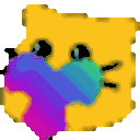 Meow Prideheart — paw emoji for Slack & Discord