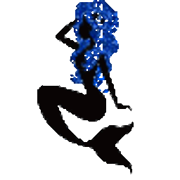 Mermaid 2 — abstract emoji for Slack & Discord (Discord)