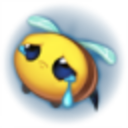 Bee Sad — bee emoji for Slack & Discord