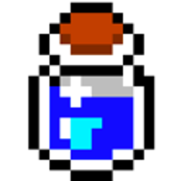 Potion Blue — pixel-art emoji for Slack & Discord (Discord)