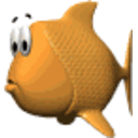 Fish 7 — cartoon emoji for Slack & Discord