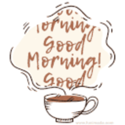 Goodmorning Coffee — good-morning emoji for Slack & Discord (Discord)