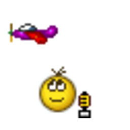 Remote Control Airplane — cartoon emoji for Slack & Discord (Discord)