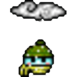 Snowing — cartoon emoji for Slack & Discord (Discord)