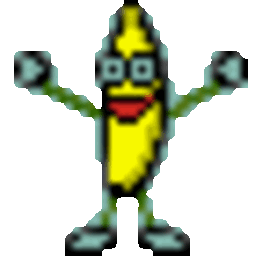 Bananadance Monster — cartoon emoji for Slack & Discord (Discord)