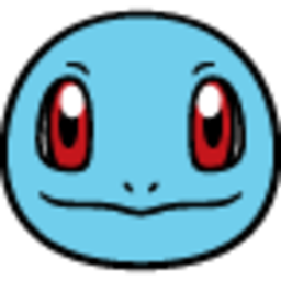 Squirtle Head — cartoon emoji for Slack & Discord (Discord)