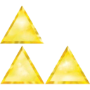 Triforce 2 — logo emoji for Slack & Discord