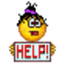 Help 3 — cartoon emoji for Slack & Discord