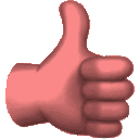 Thumbsup Party — hand-gesture emoji for Slack & Discord